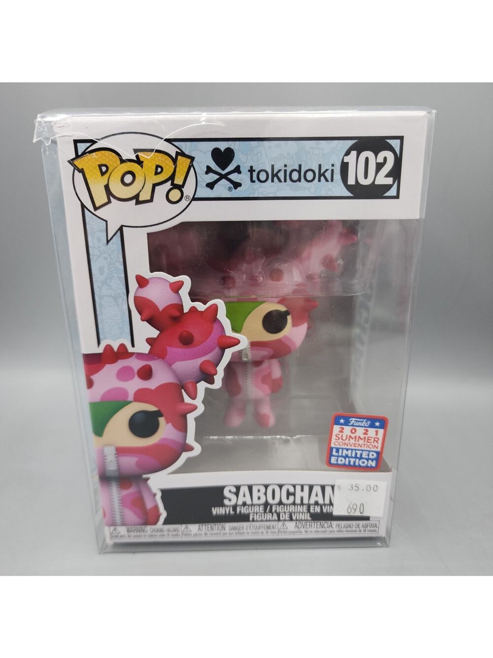 Funko Pop! Tokidoki - Sabochan #102 Summer 2021 Convention Vinyl Figure